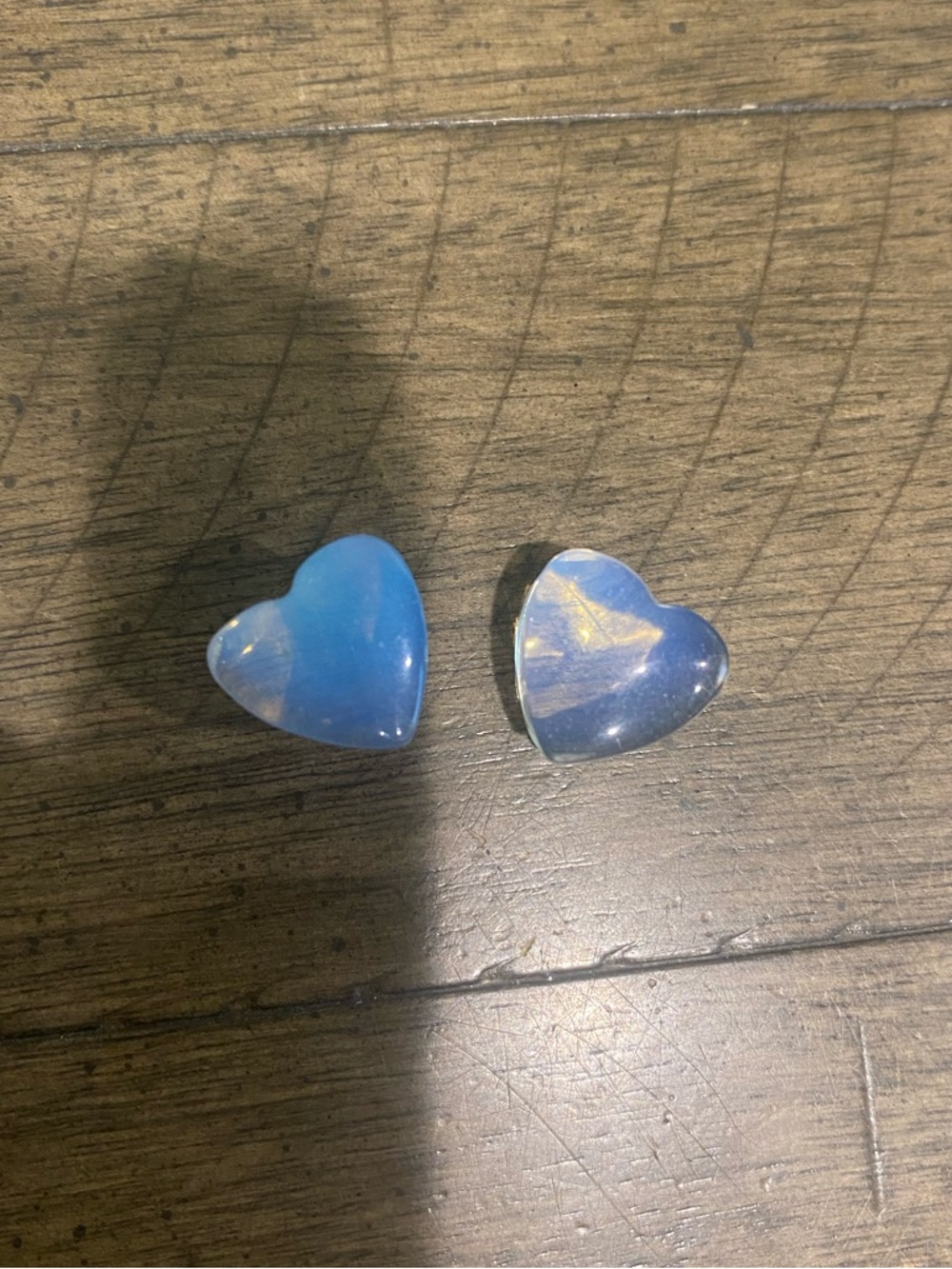 1/2” Opal heart gauges